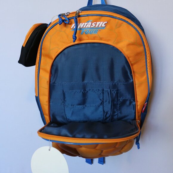 Marvel's Fantastic Four "The Thing" Backpack, with Small Pouch, Blue - Picture 8 of 12